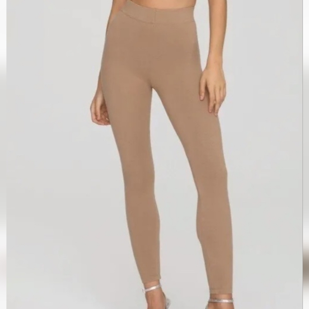 Good American Womens Essential Leggings Putty